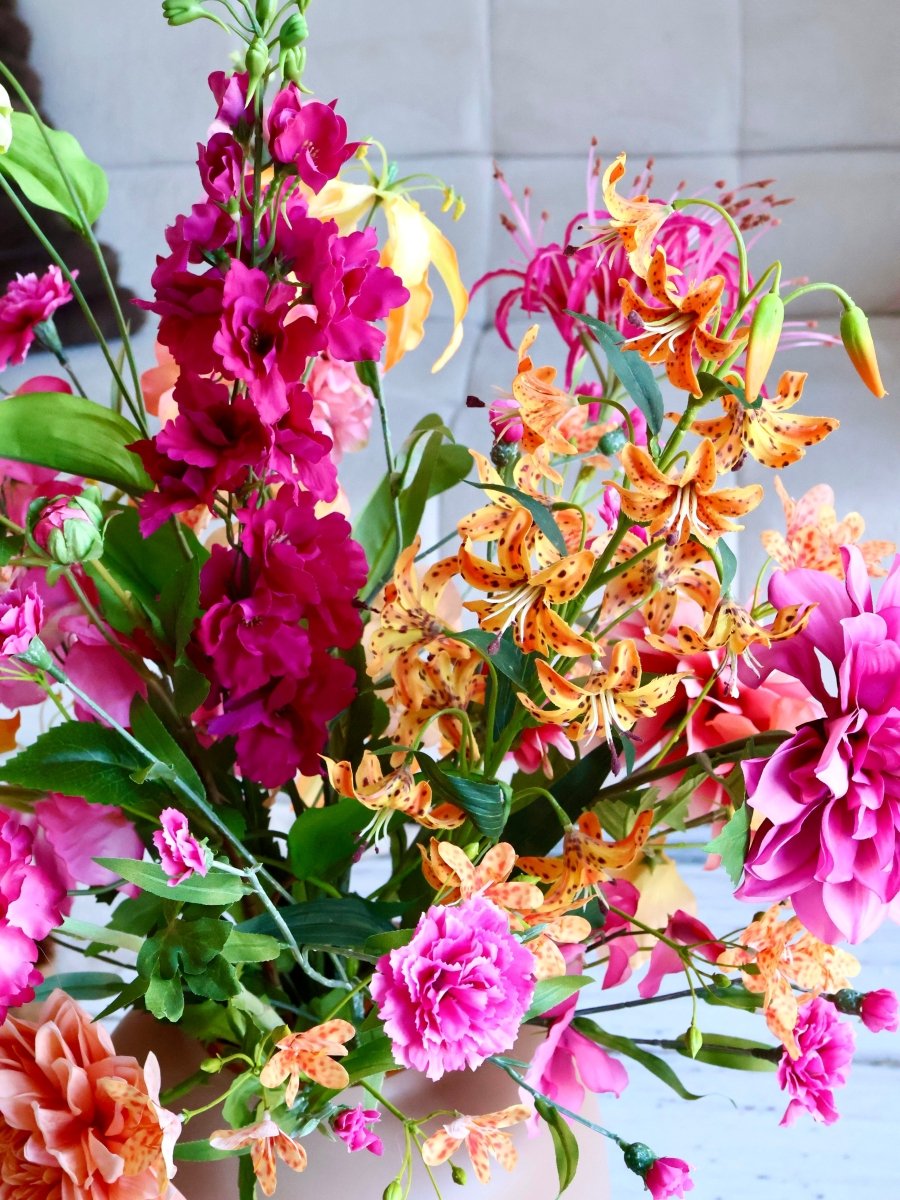 Kunstbloemen boeket Valencia