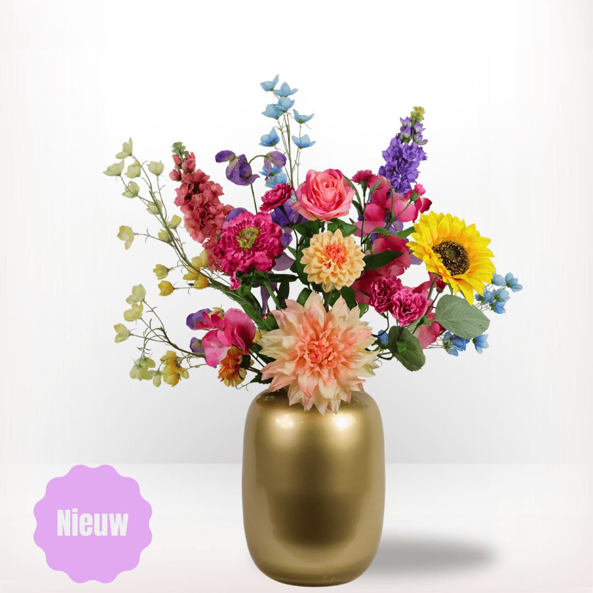 Kunstbloemen boeket Malaga