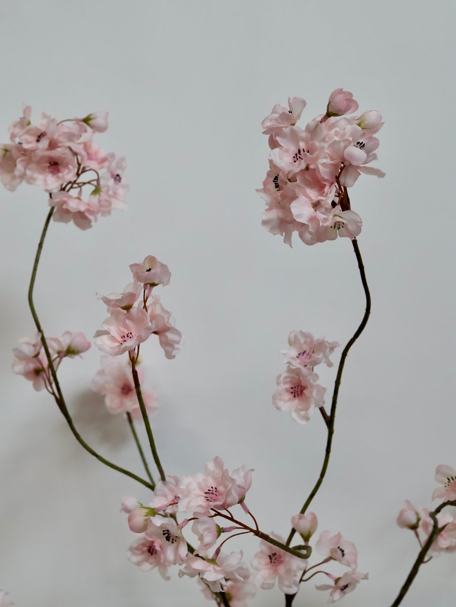 Kunstbloemen boeket bloesem roze