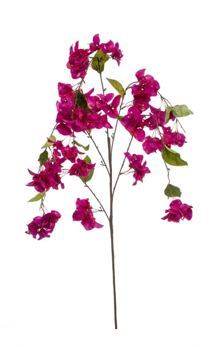 Bougainville fuchsia kunstbloem 120 cm