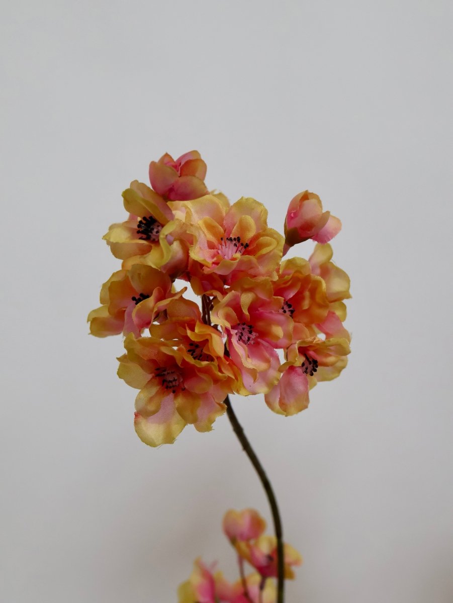 Kunstbloemen boeket bloesem perzik
