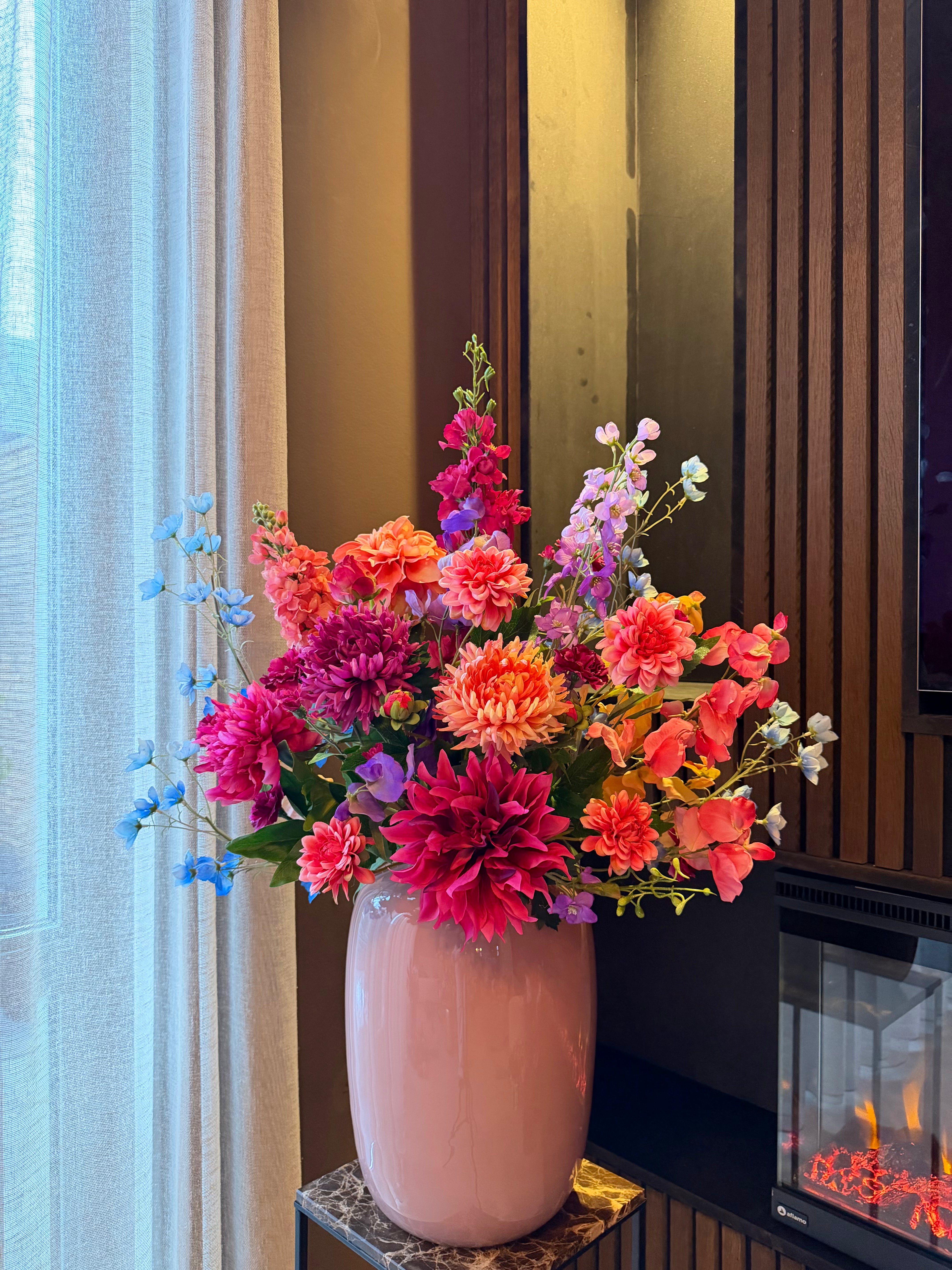 Kunstbloemen boeket Las Vegas