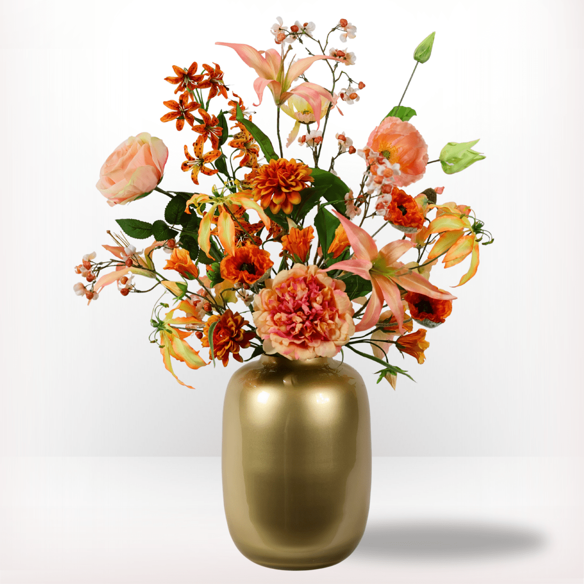 Kunstbloemen boeket Napels