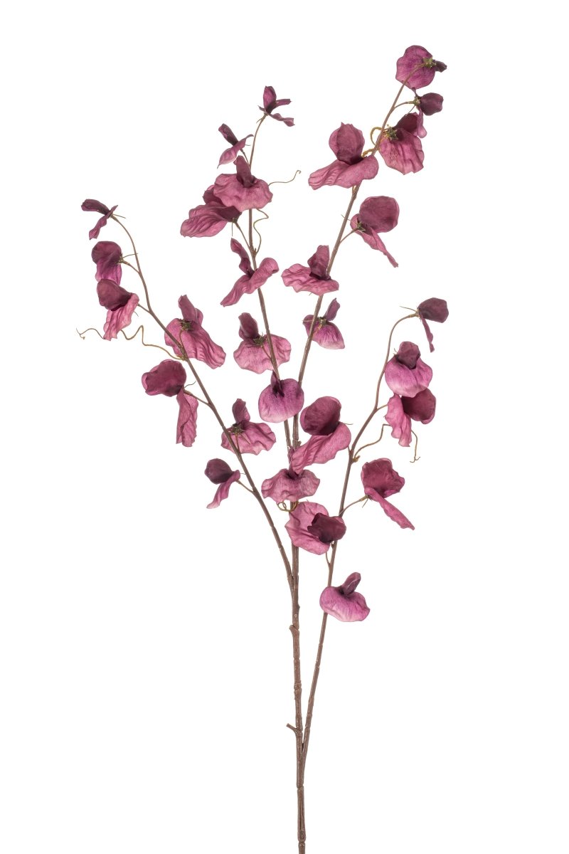 lathyrus paars kunstbloem 110 cm