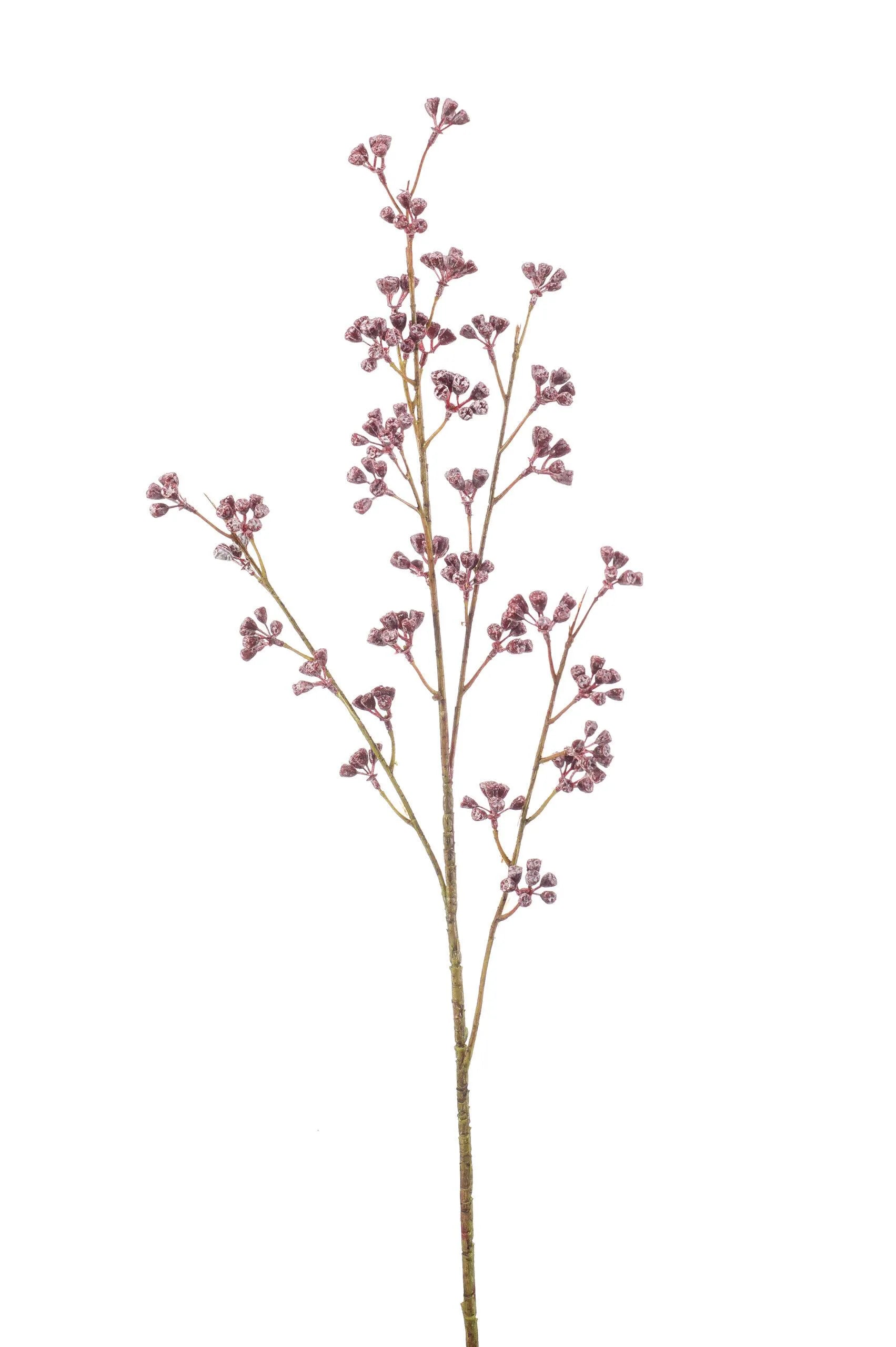 Hedera bes rode kunstbloem 78 cm – perfect voor een kunstbloemen boeket of los in de vaas met zijden bloemen.