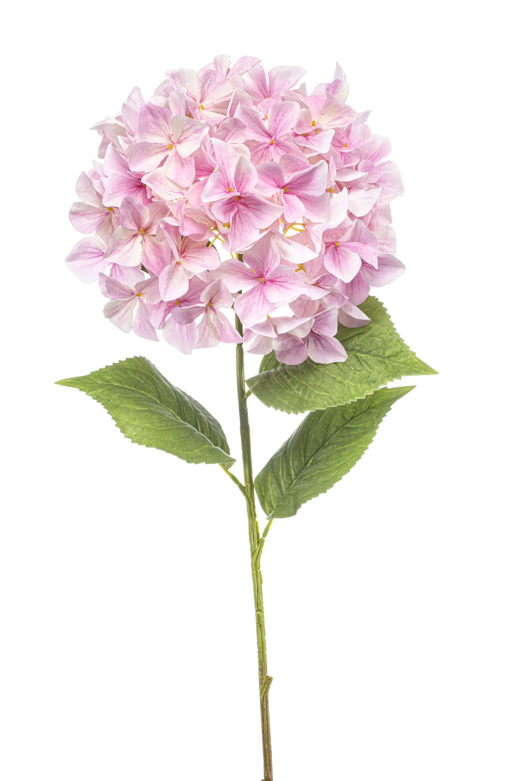 Hortensia roze XL kunstbloem 90 cm – perfect voor een kunstbloemen boeket of los in de vaas met zijden bloemen.