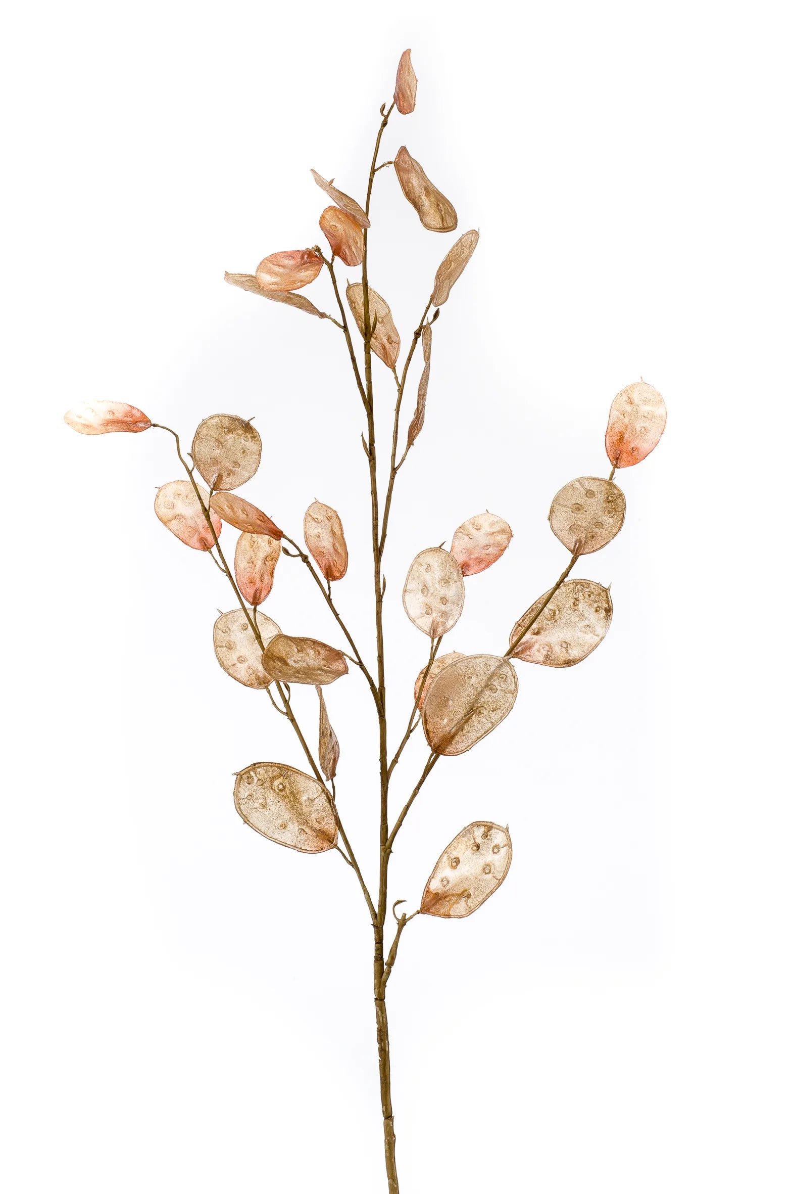 Judaspenning bruine kunstbloem 105 cm – perfect voor een kunstbloemen boeket of los in de vaas met zijden bloemen.