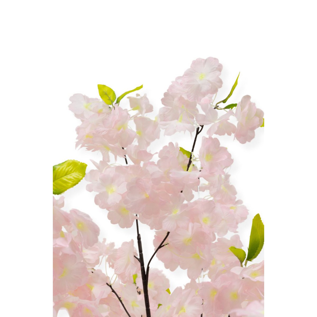 Kunst kersenbloesem kunstplant 150 cm, met 445 roze bloemen, ideaal voor een Oost-Aziatische sfeer in je interieur.