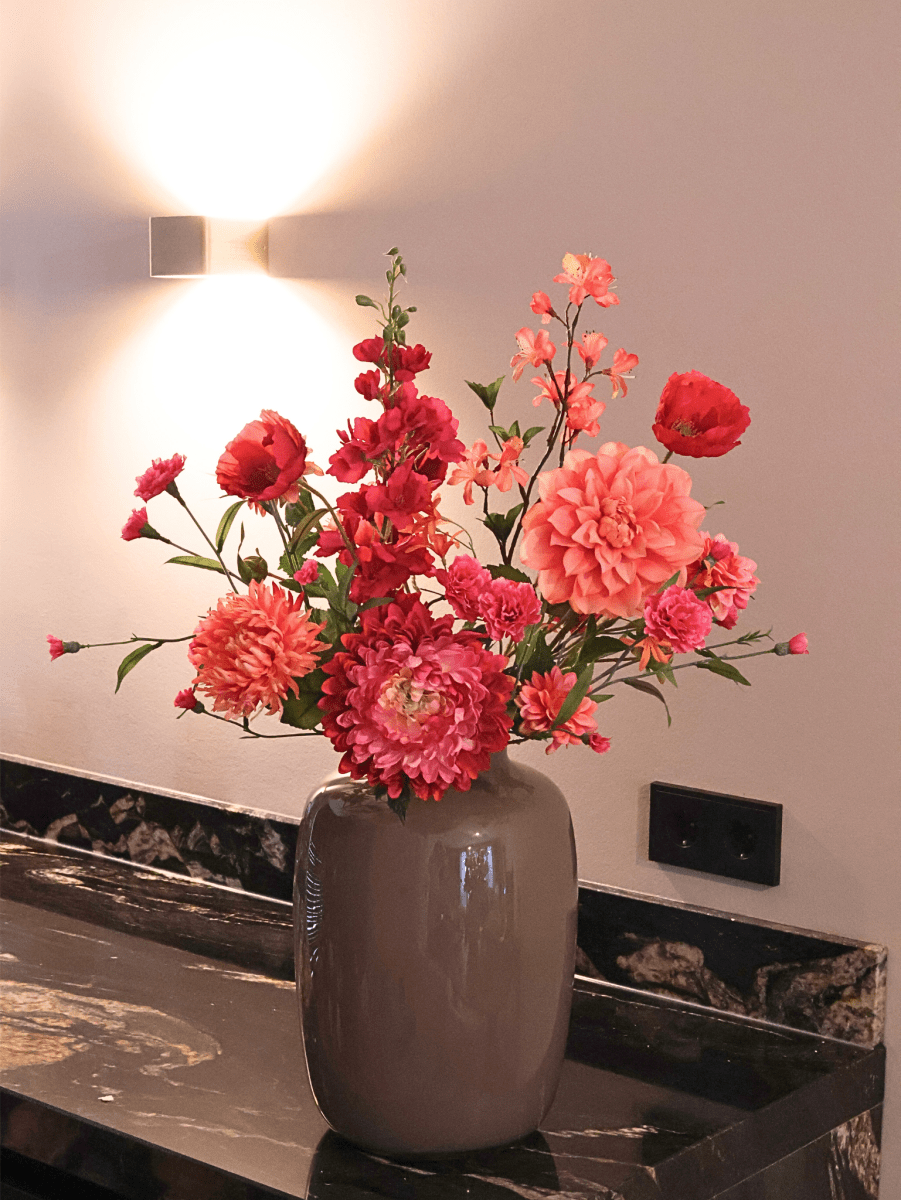Kunstbloemen boeket Barcelona