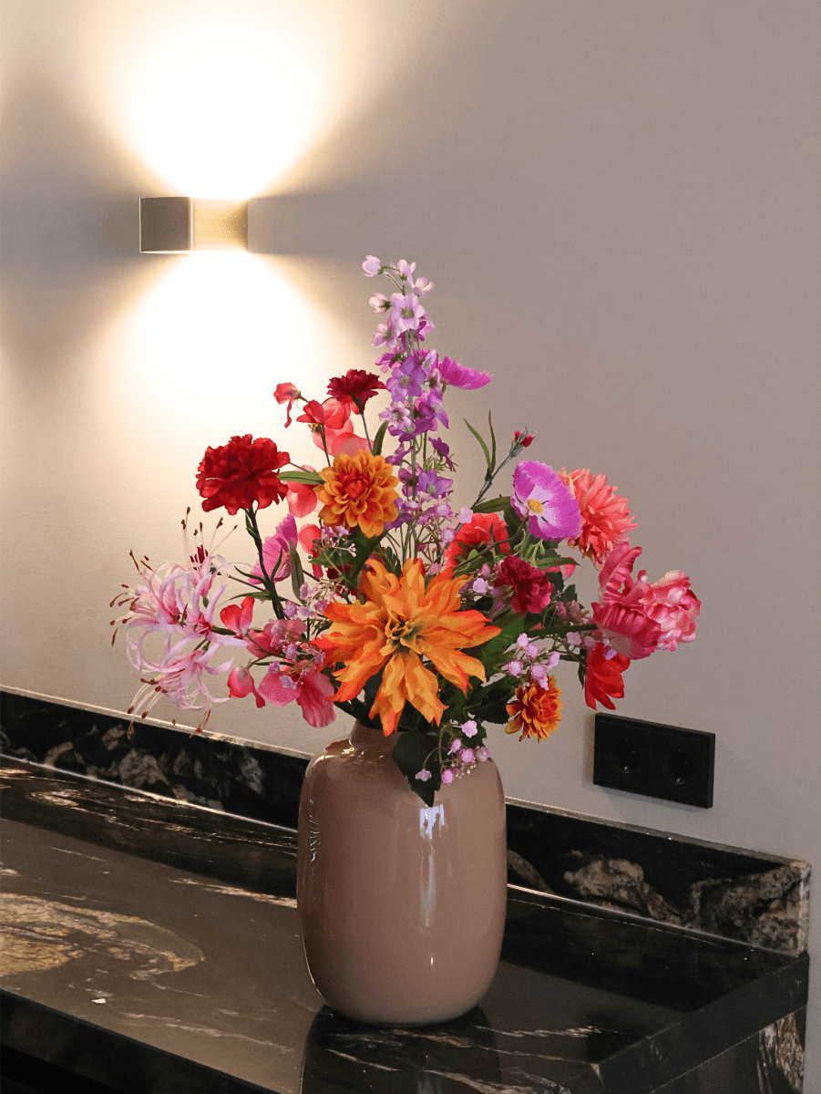 Kunstbloemen boeket Shanghai