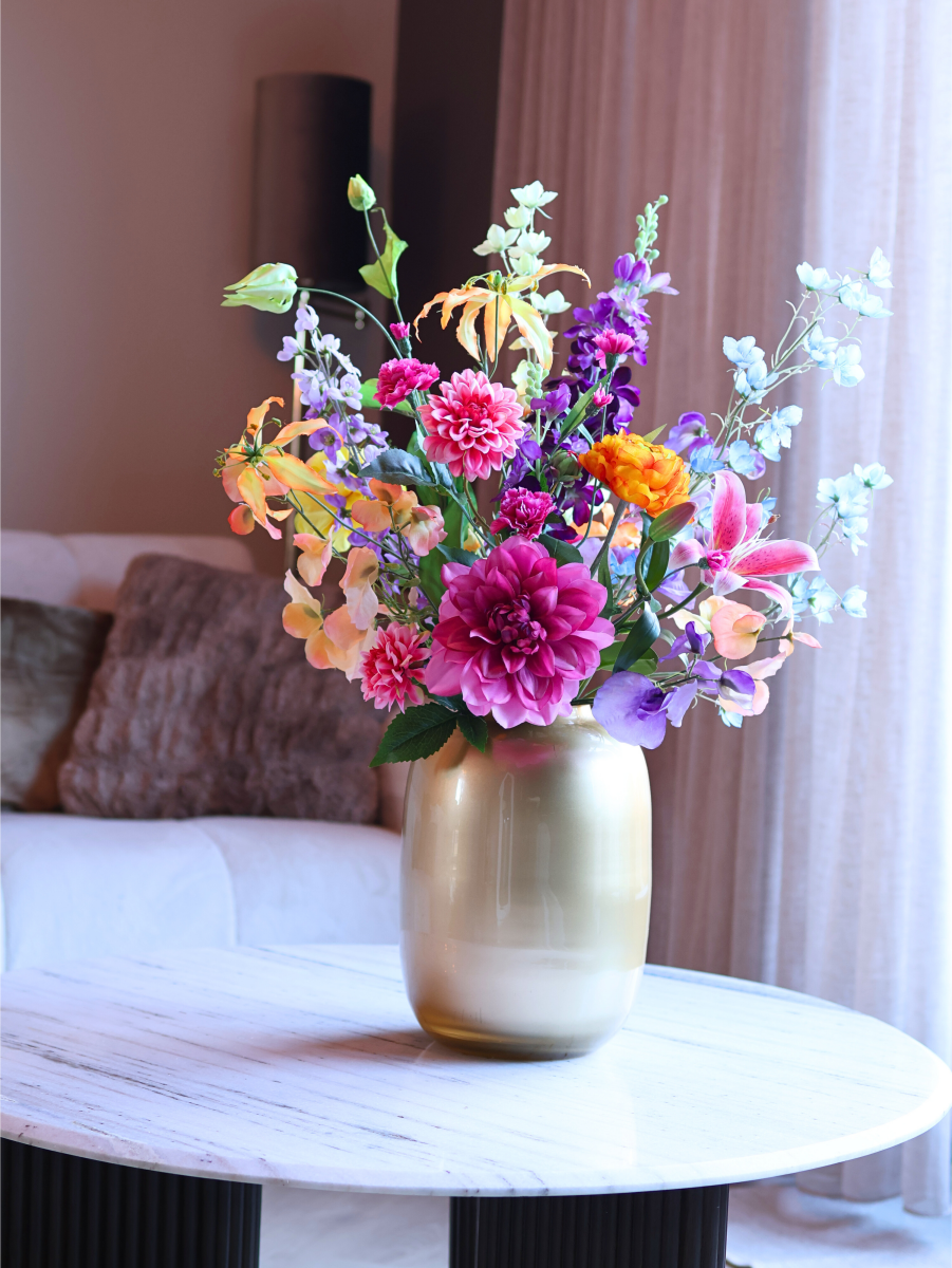 Kunstbloemen boeket Cancun