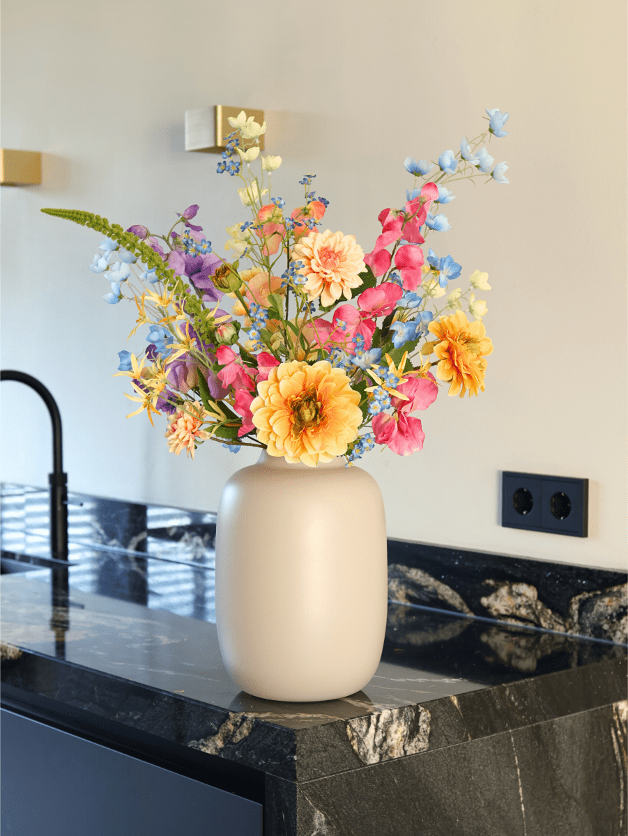 Kunstbloemen boeket Florence