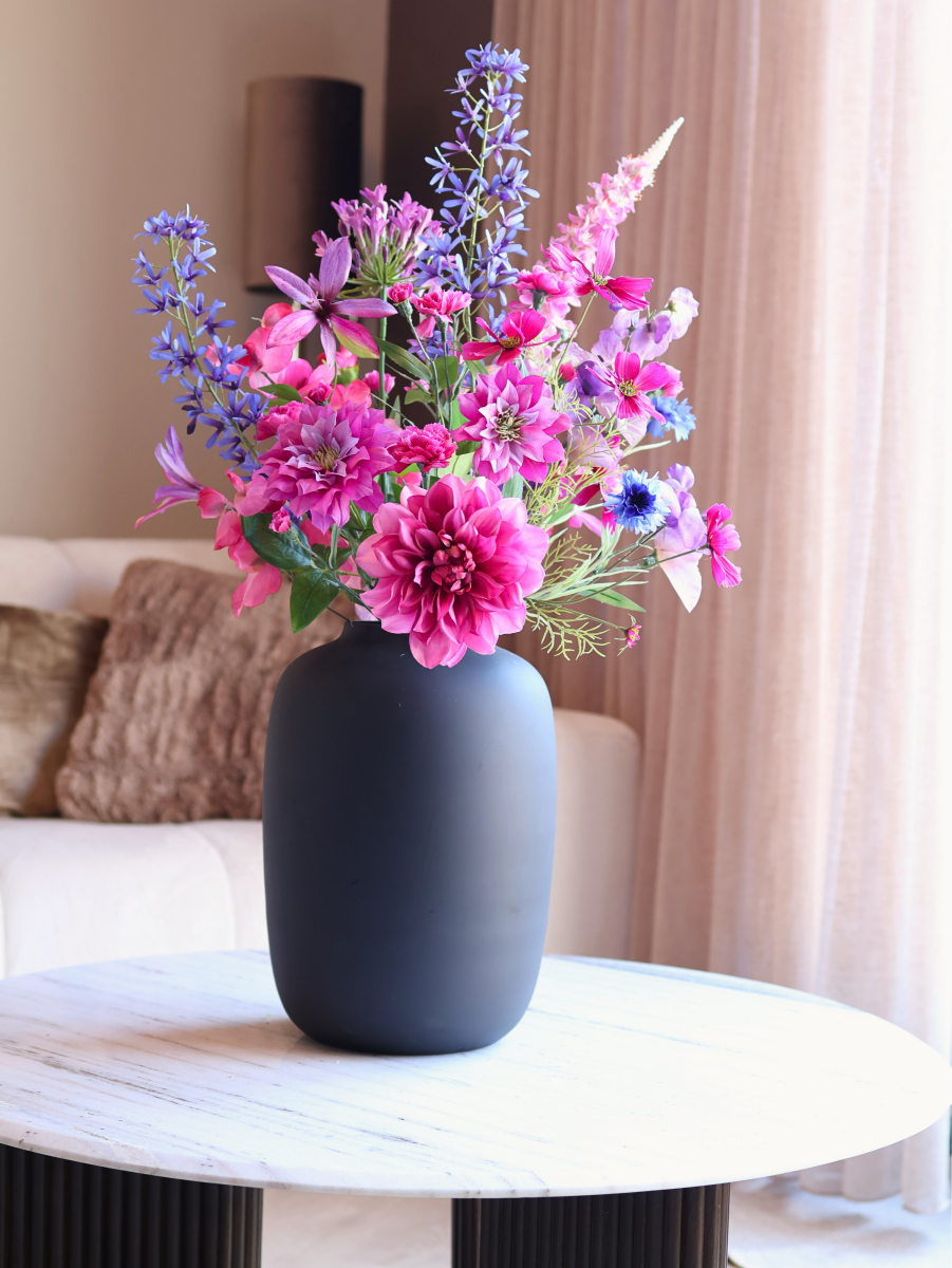 Kunstbloemen boeket Napels