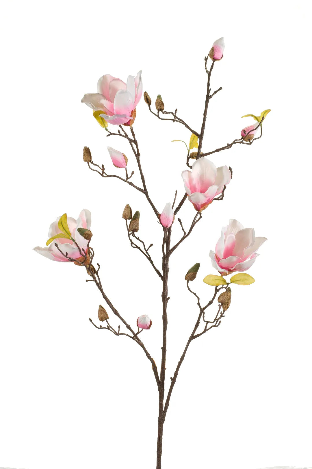 Magnolia roze kunstbloem 105 cm – perfect voor een kunstbloemen boeket of los in de vaas met zijden bloemen.