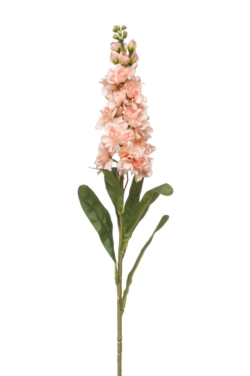 Matthiola oranje kunstbloem 80 cm