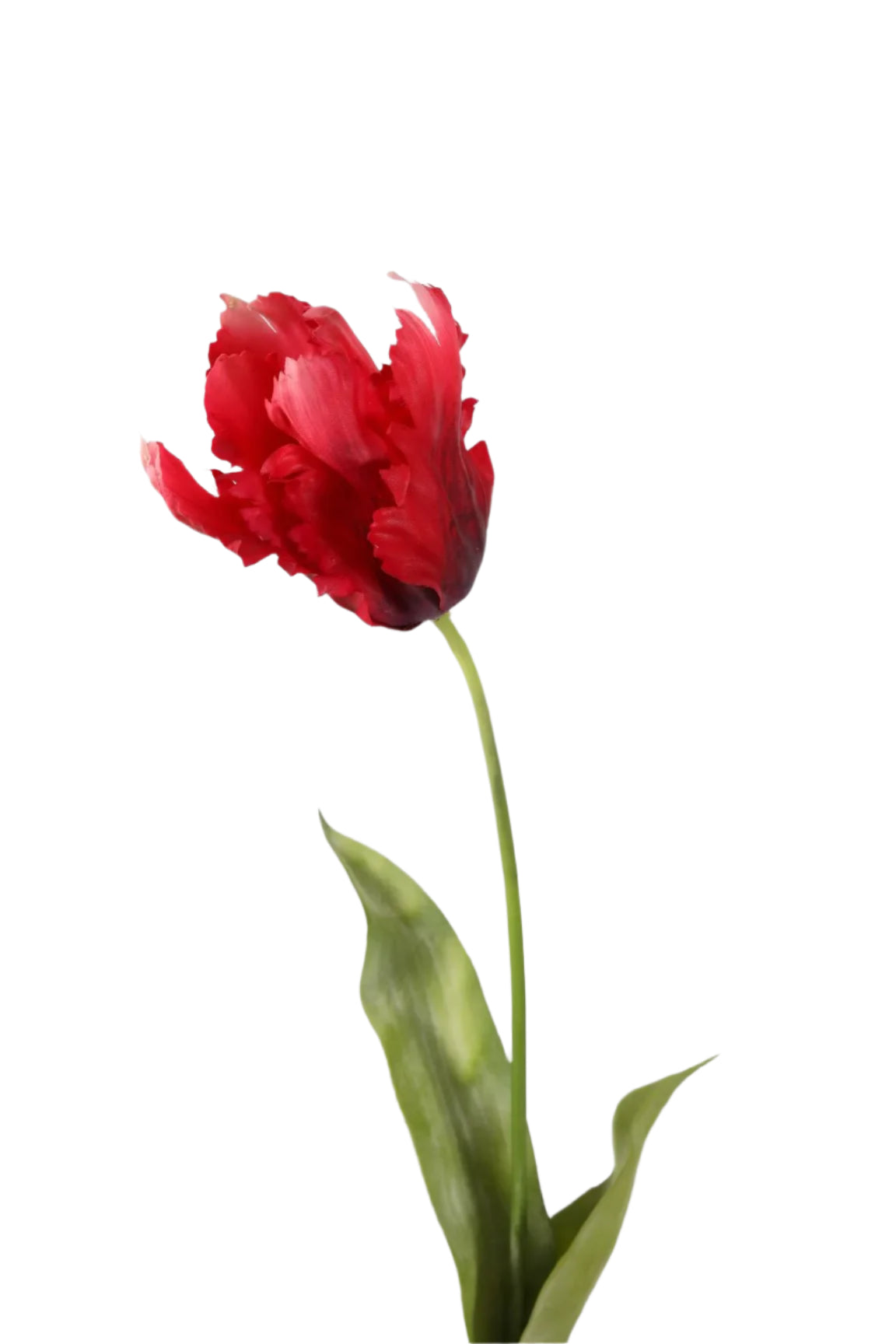 Tulp rode kunstbloem 83 cm – perfect voor een kunstbloemen boeket of los in de vaas met zijden bloemen.