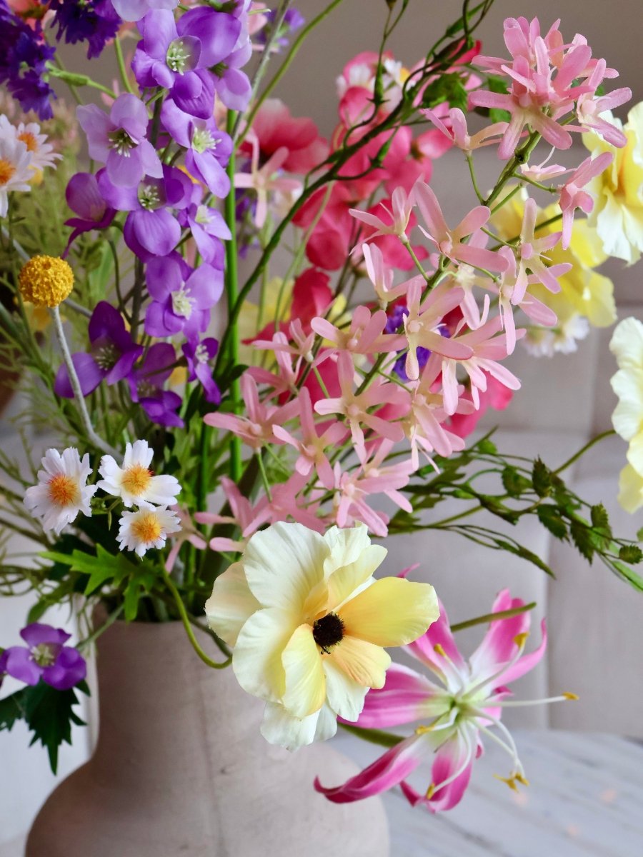 Kunstbloemen boeket Ibiza