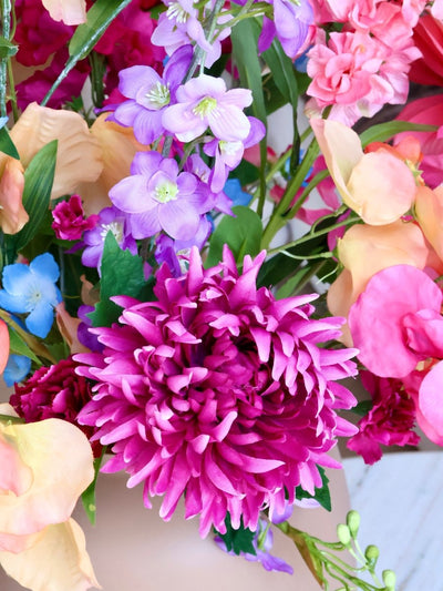 Kunstbloemen boeket Las Vegas
