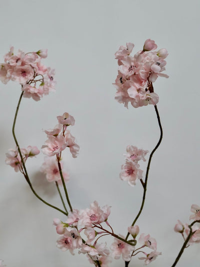 Kunstbloemen boeket bloesem roze