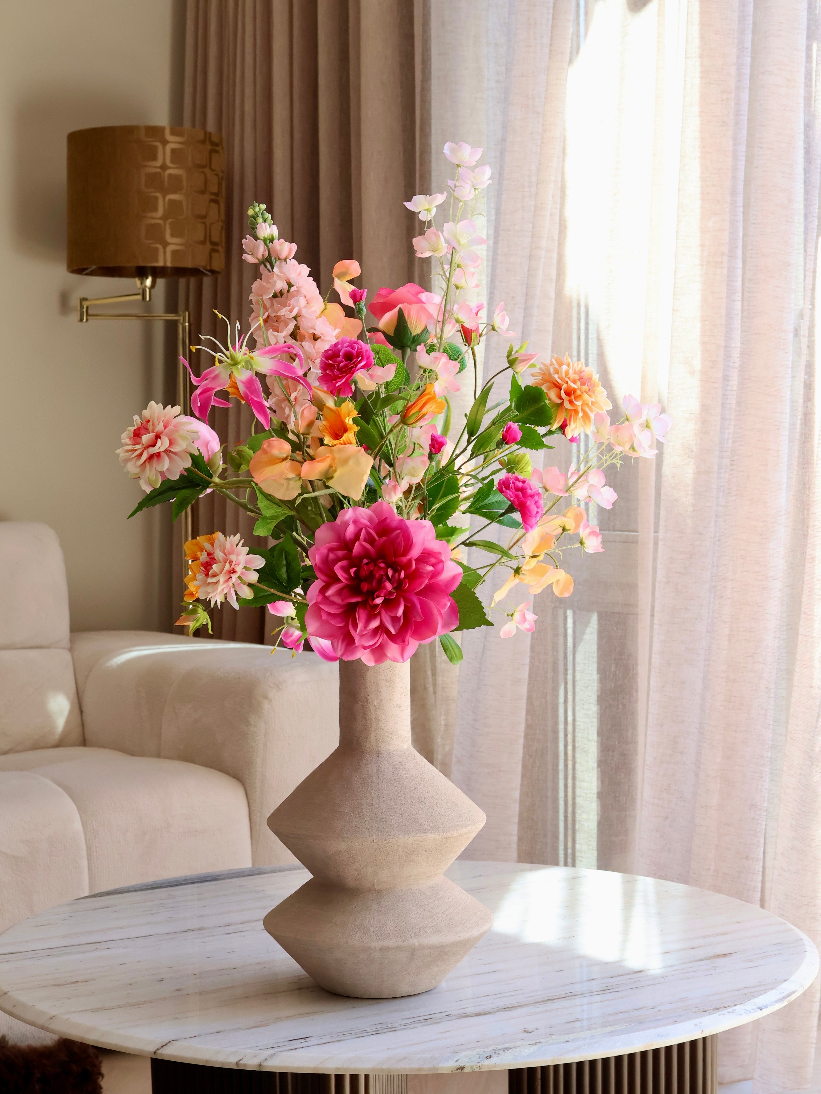 Kunstbloemen boeket Aruba