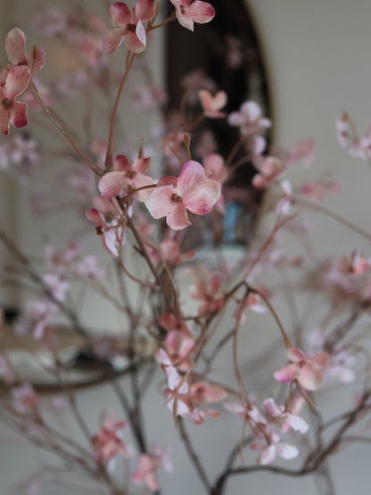 Bloesem roze kunstbloem 117 cm