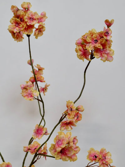 Kunstbloemen boeket bloesem perzik