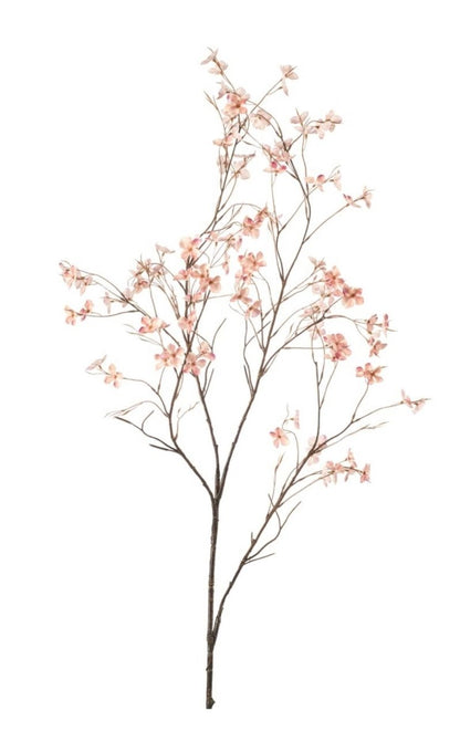 Bloesem roze kunstbloem 117 cm