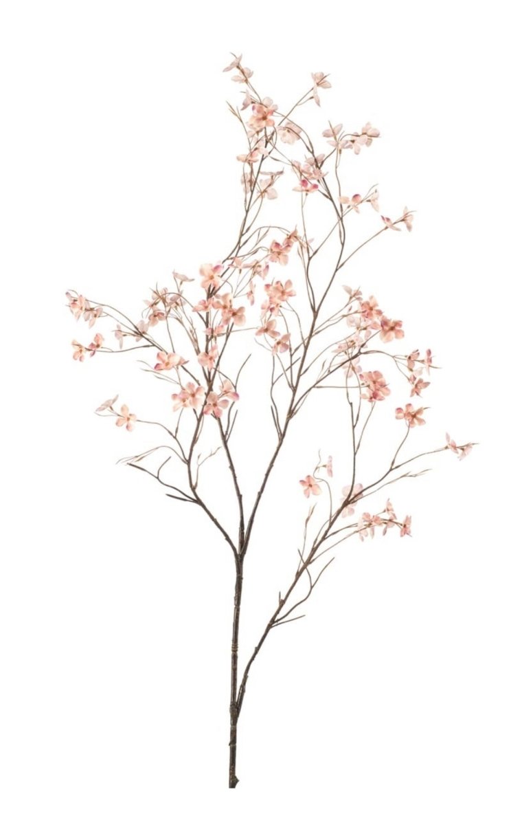 Bloesem roze kunstbloem 117 cm