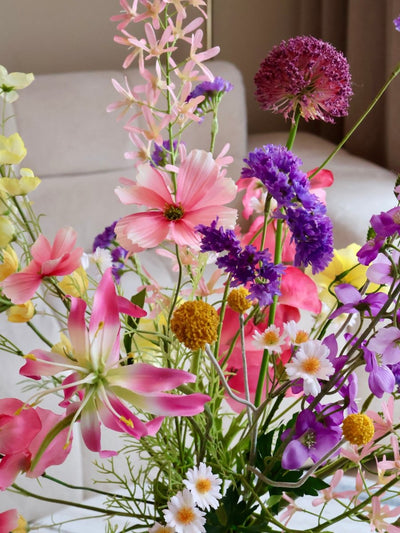Kunstbloemen boeket Ibiza