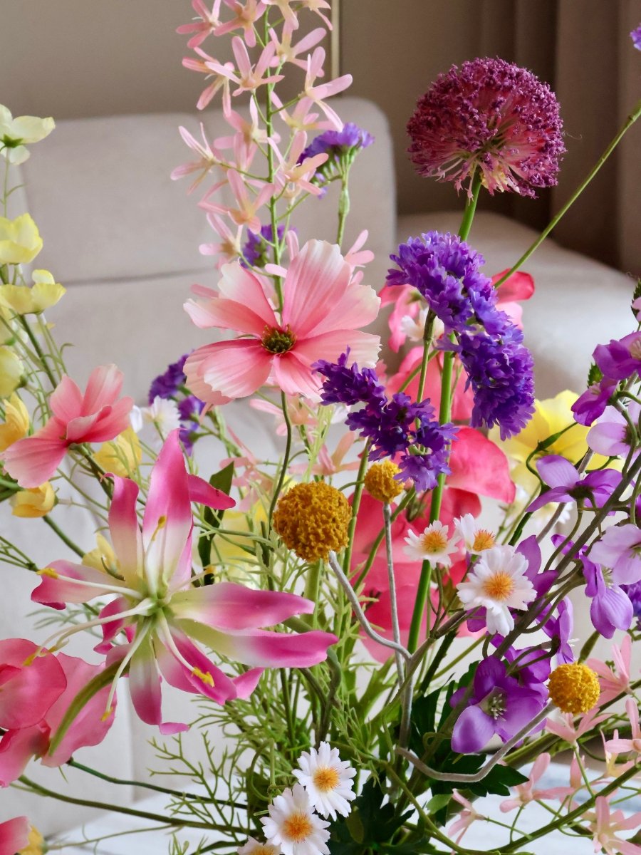 Kunstbloemen boeket Ibiza