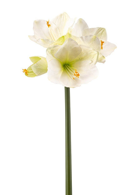 Amaryllis kunstbloem wit real touch