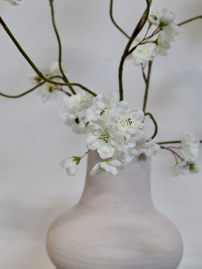 kunstbloemen boeket bloesem wit