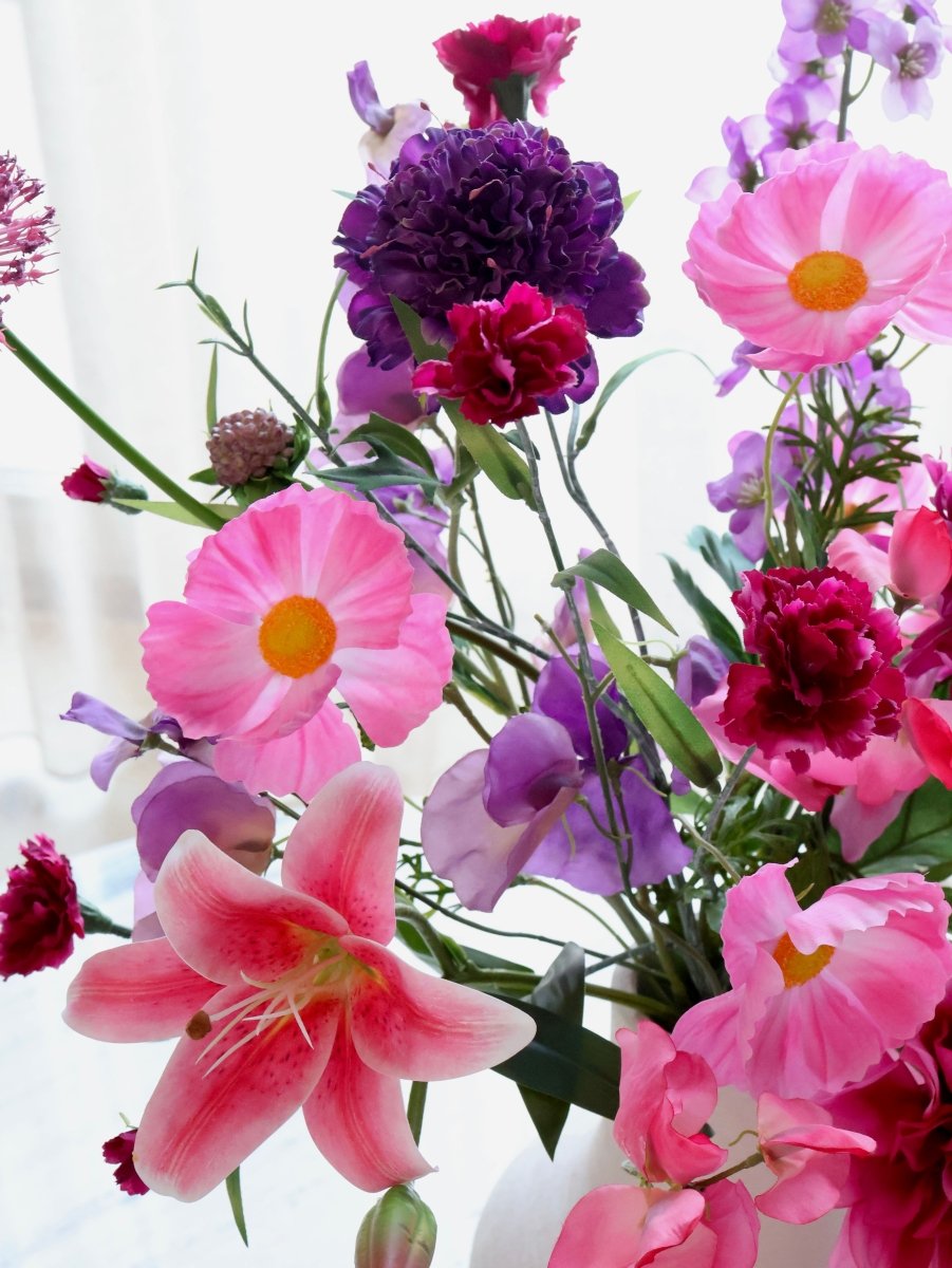 Moederdag kunstboeket Dankbaar