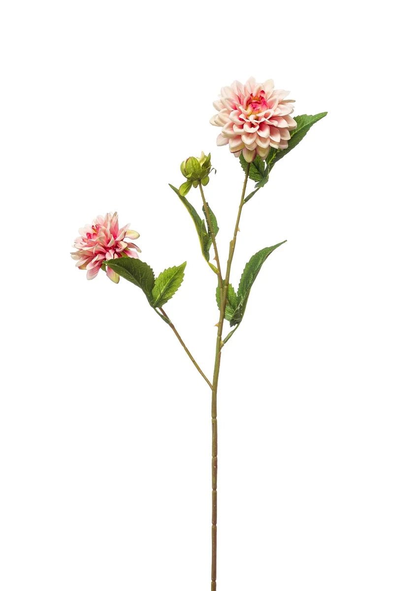 Dahlia licht roze kunstbloem 68 cm