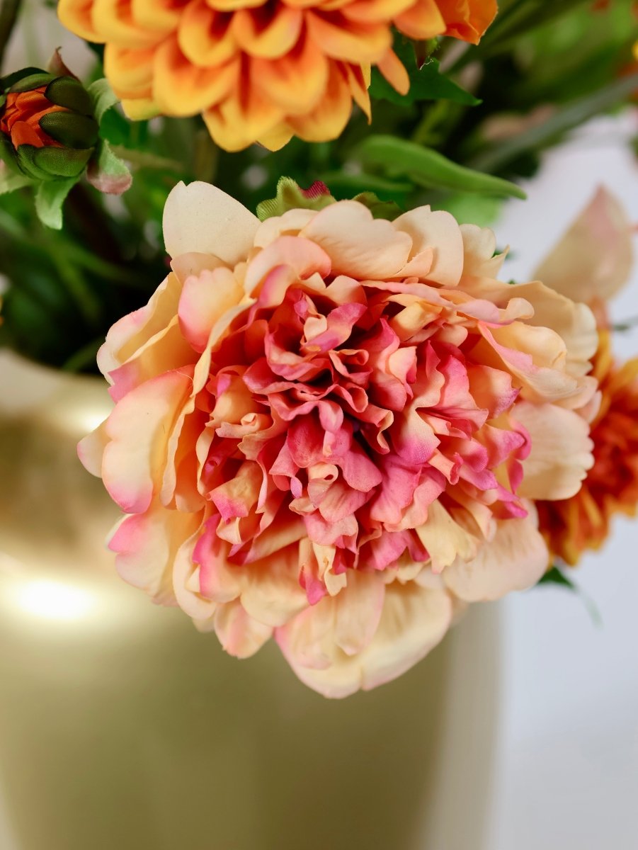 Kunstbloemen boeket Napels