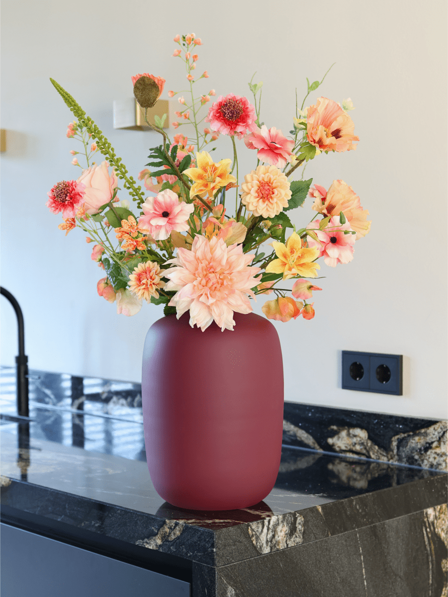 Kunstbloemen boeket Nice