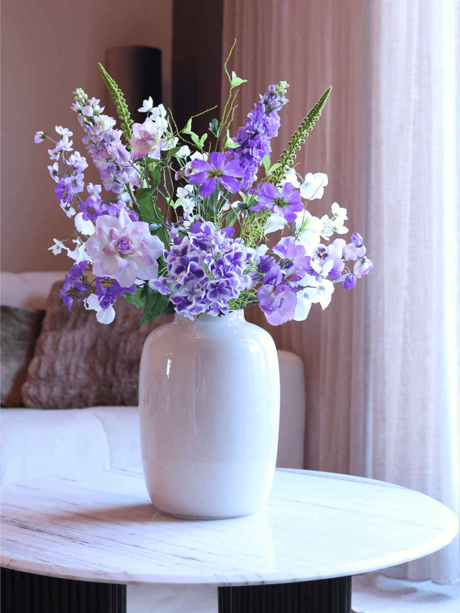 Kunstbloemen boeket Boston