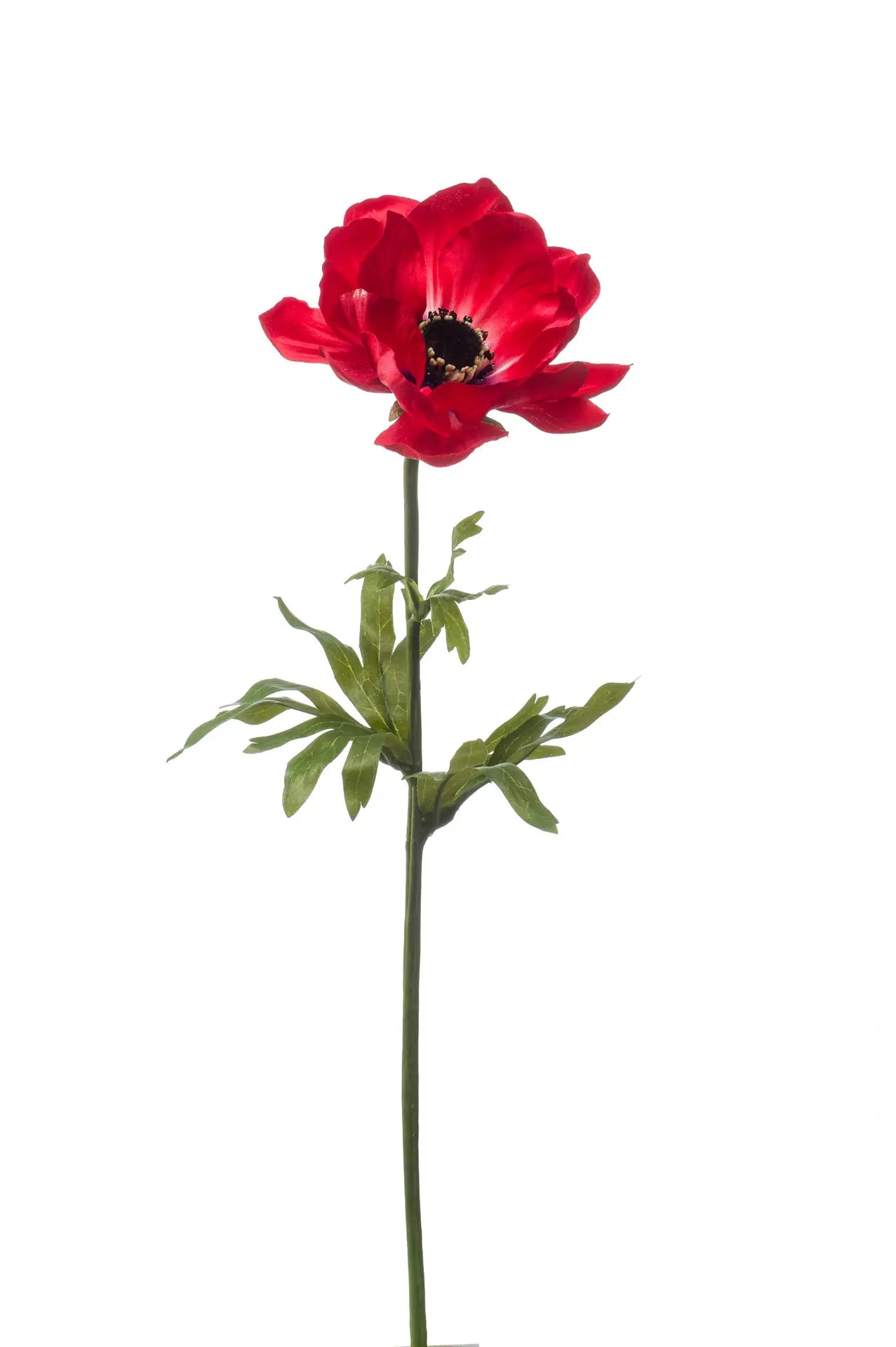anemoon-rood-kunstbloem-45cm-zijden-bloemen