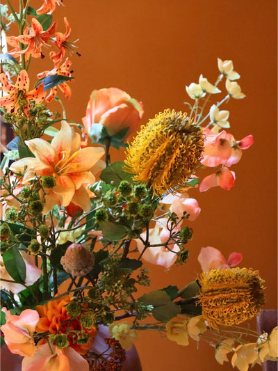 Kunstbloemen boeket Oxford