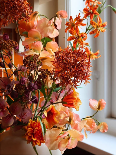 Kunstbloemen boeket Lucca
