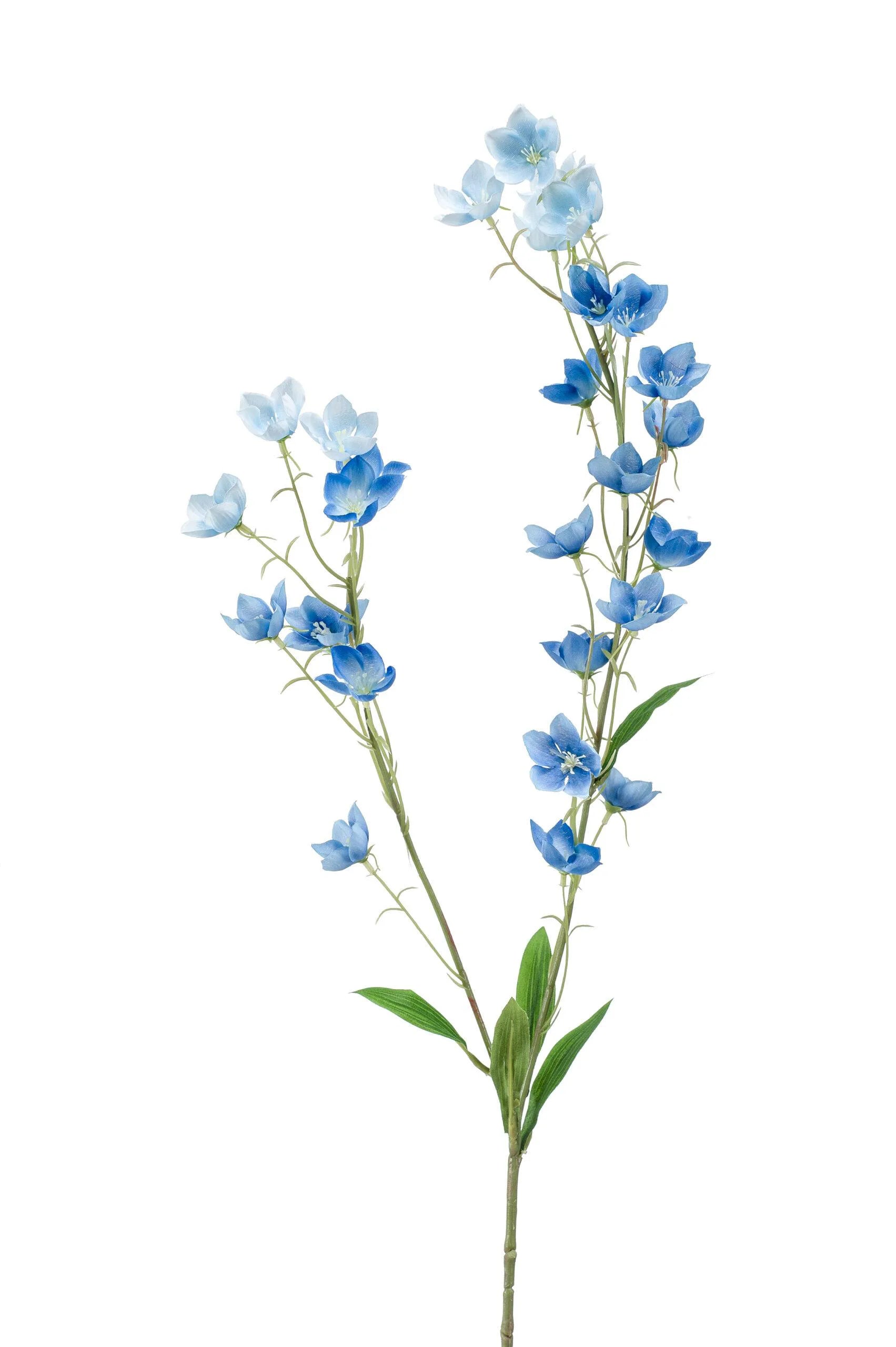 Boterbloem blauwe kunstbloem 85 cm – perfect voor een kunstbloemen boeket of los in de vaas met zijden bloemen.