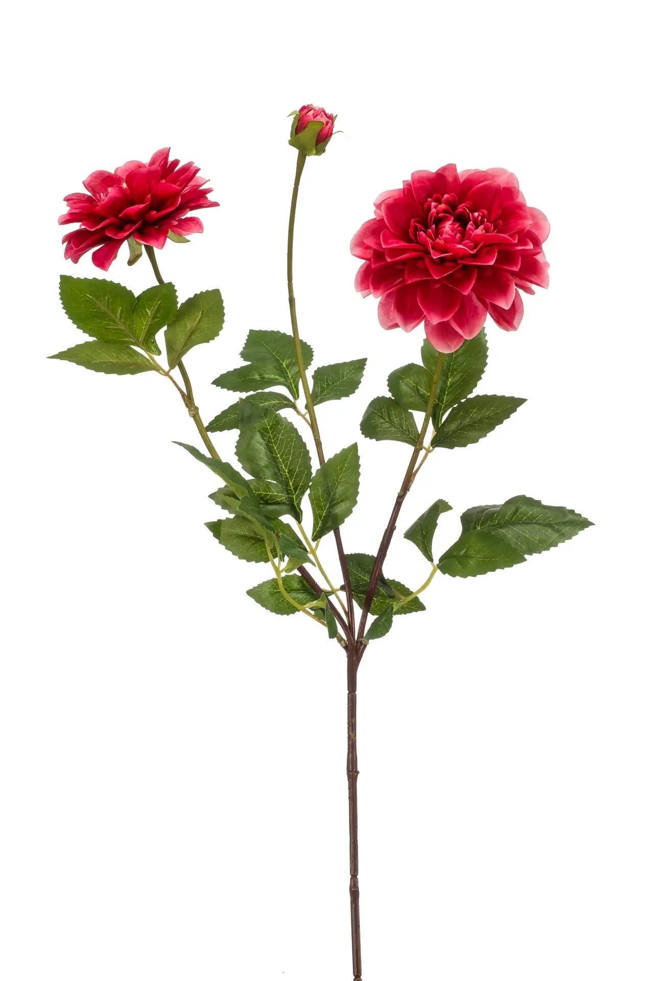 Dahlia roze kunstbloem 72 cm – perfect voor een kunstbloemen boeket of los in de vaas met zijden bloemen. 
