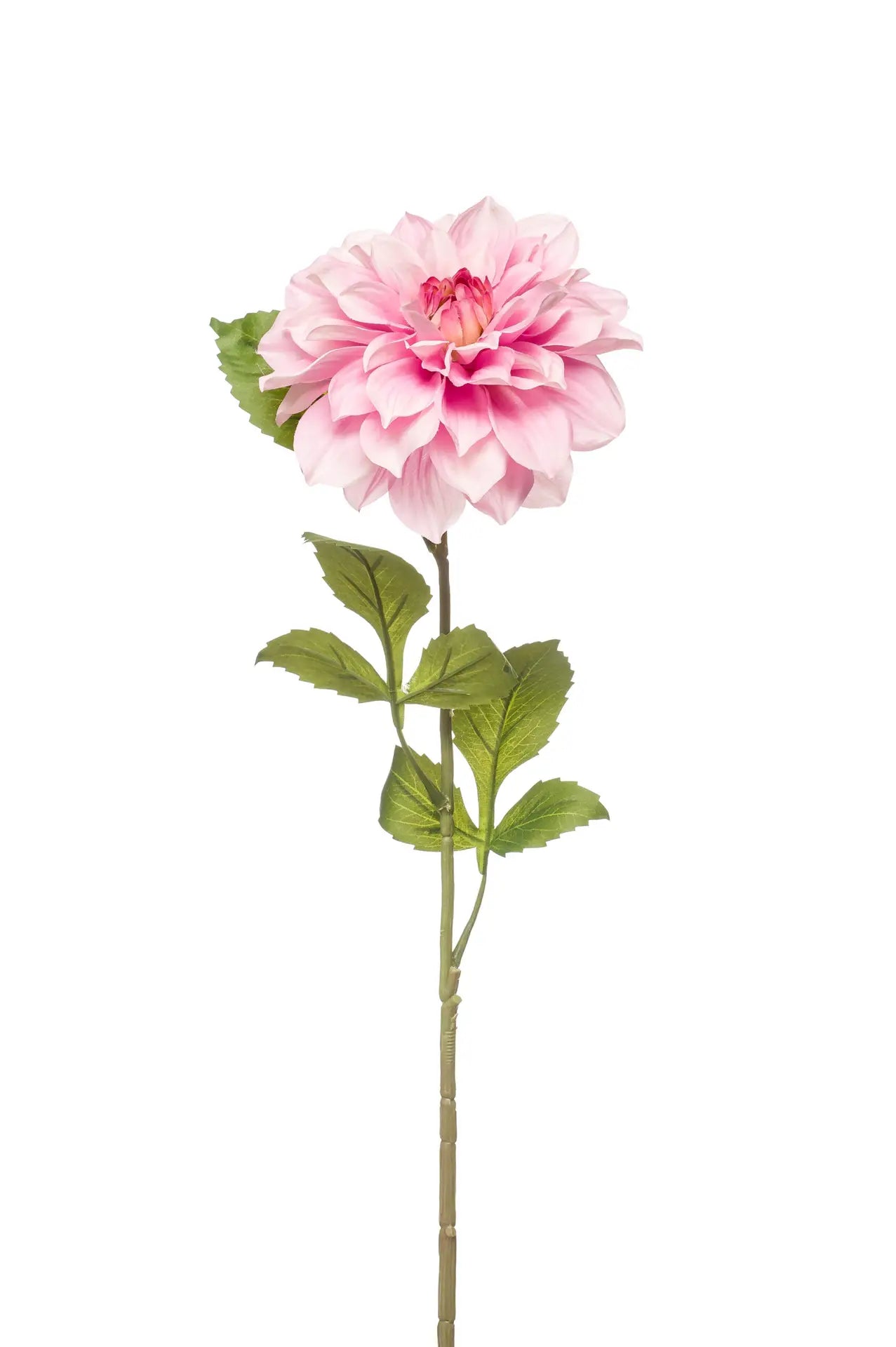 Dahlia zachte roze kunstbloem 72 cm – perfect voor een kunstbloemen boeket of los in de vaas met zijden bloemen.