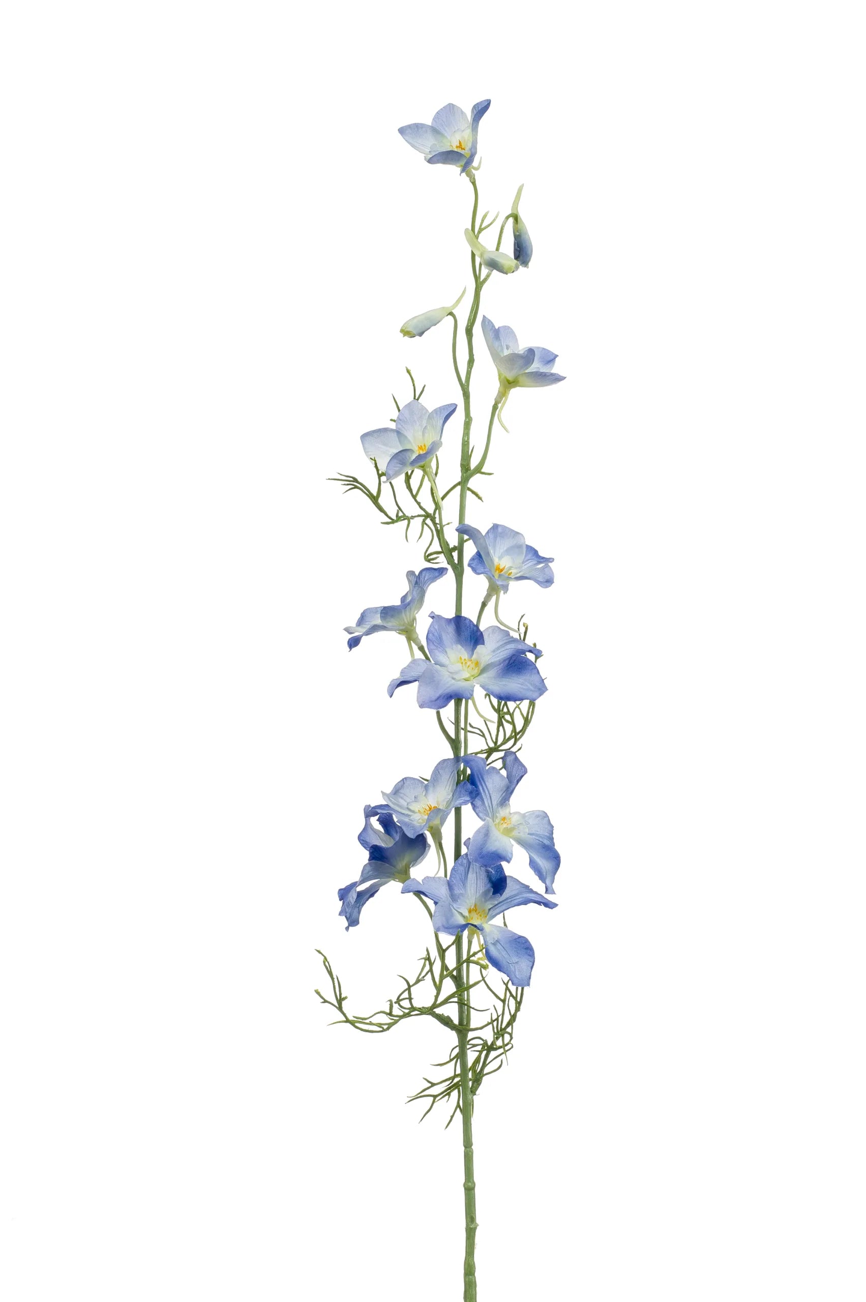 Delphinium blauwe kunstbloem 88 cm – perfect voor een kunstbloemen boeket of los in de vaas met zijden bloemen.