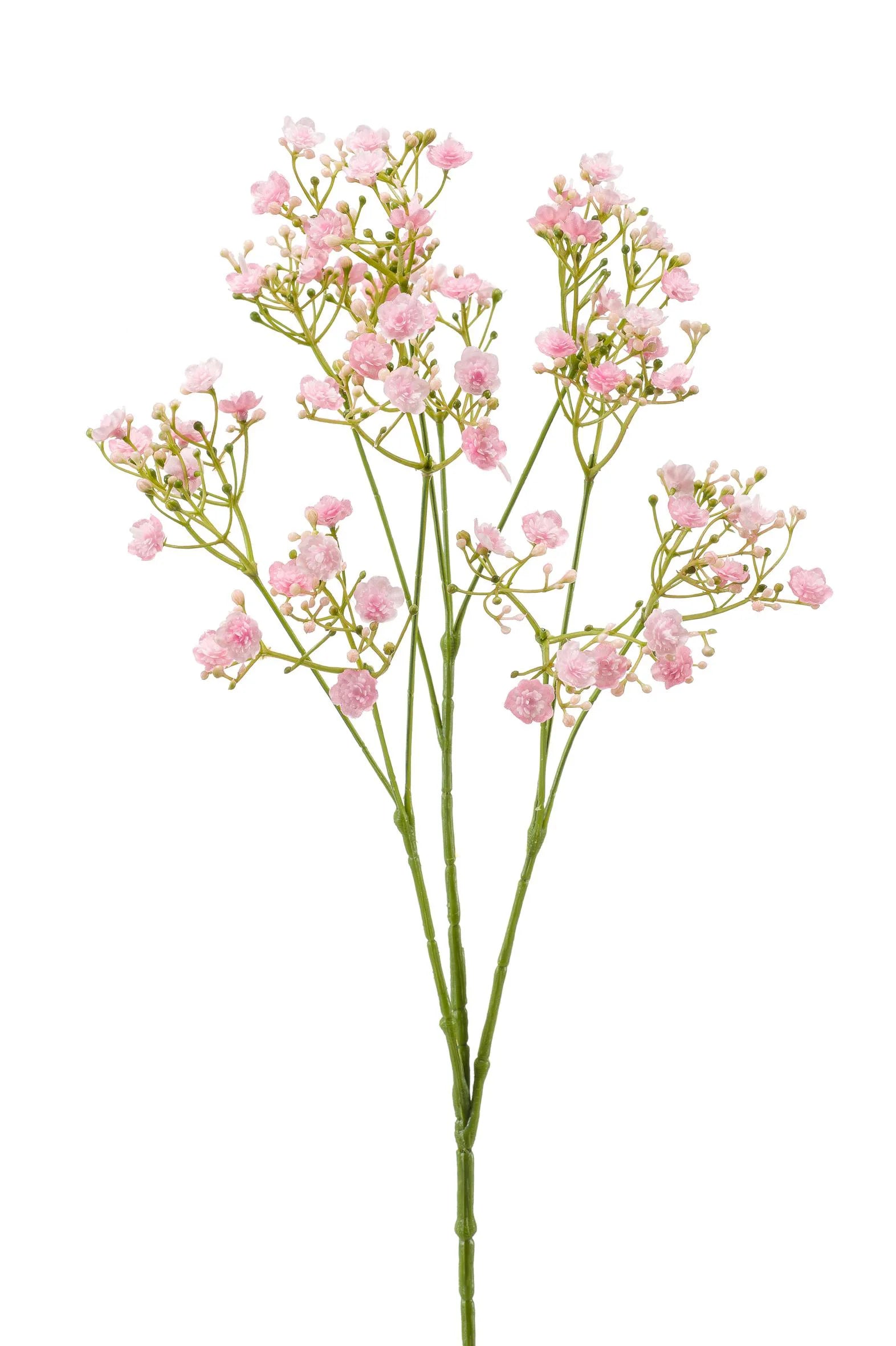 Gipskruid roze kunstbloem 68 cm – perfect voor een kunstbloemen boeket of los in de vaas met zijden bloemen.