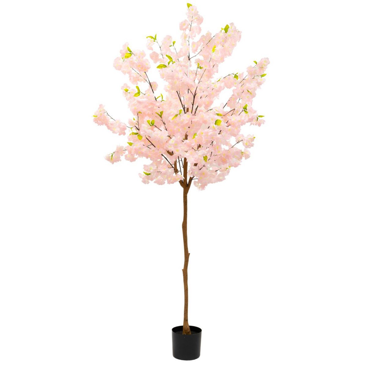 Kunst kersenbloesem 180 cm met 1068 bloemetjes, ideaal voor een Oost-Aziatische sfeer in je interieur.