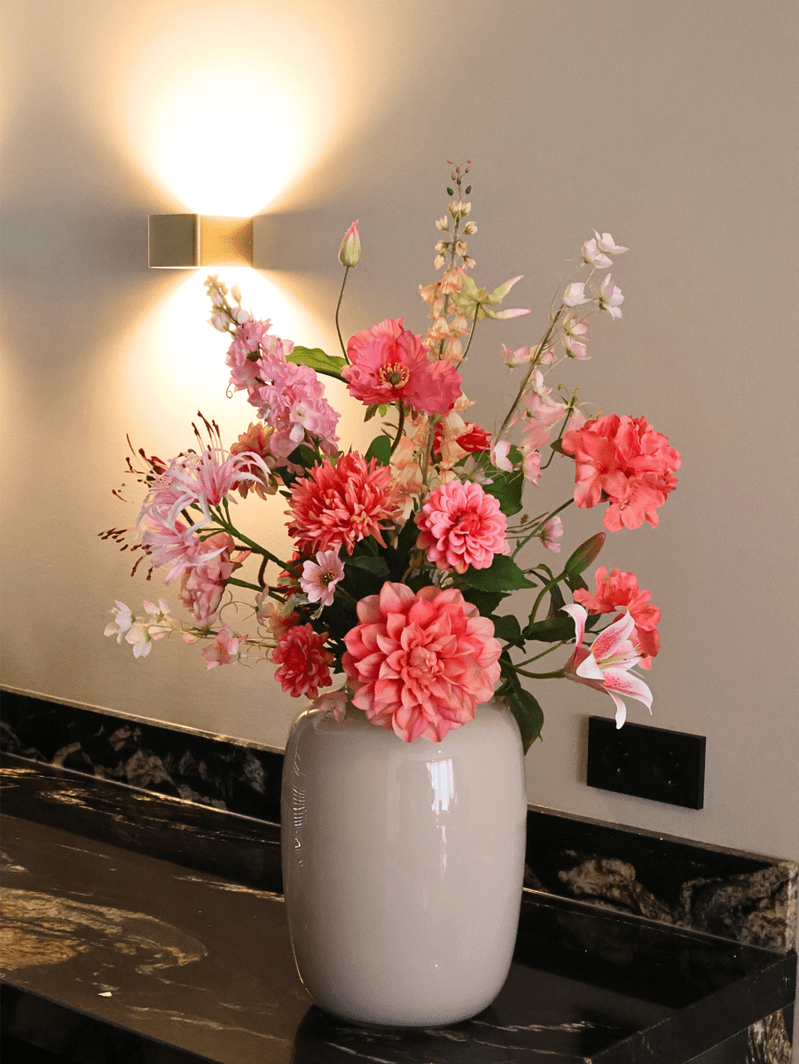 Kunstbloemen boeket Milaan