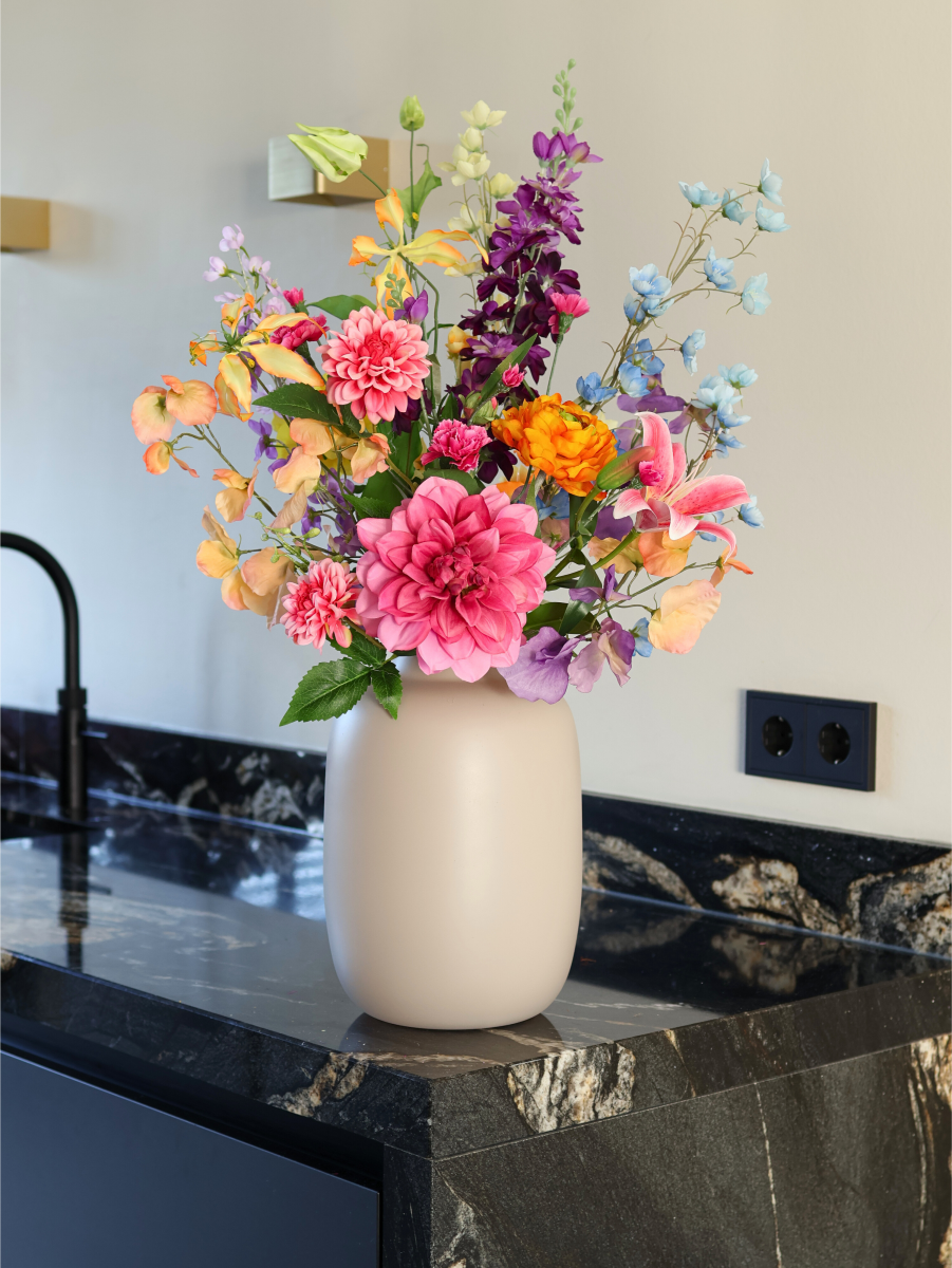 Kunstbloemen boeket Cancun