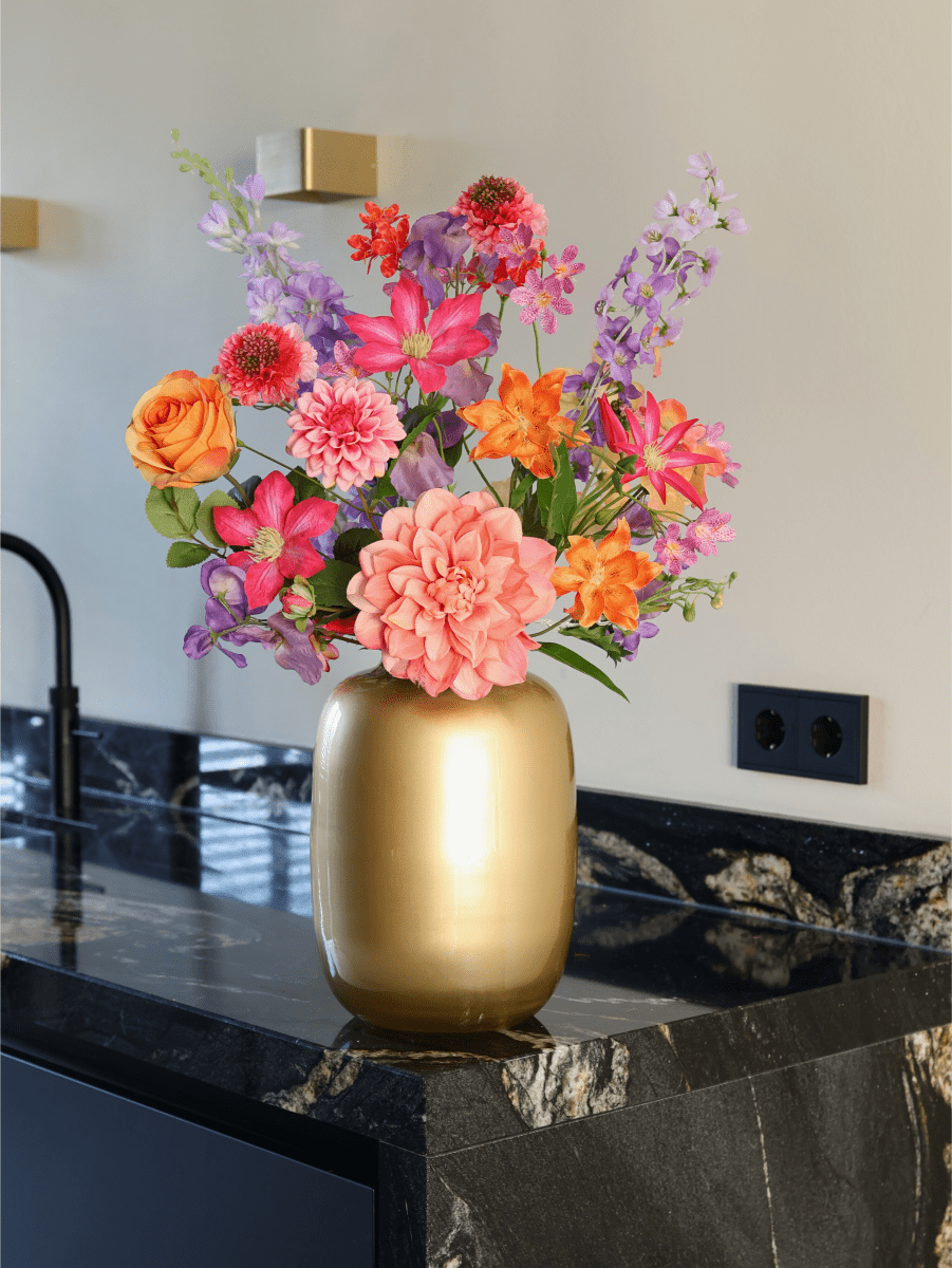 Kunstbloemen boeket Marbella
