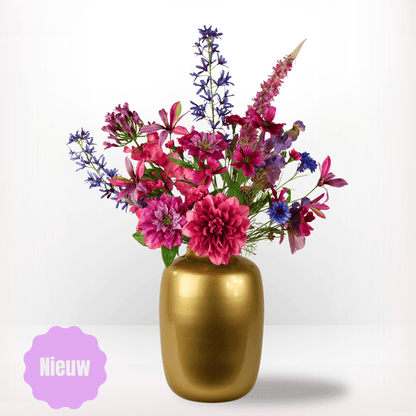 Kunstbloemen boeket Napels